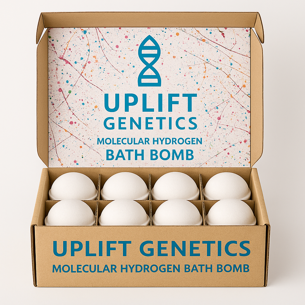 Hydrogen Bath Bomb Subscription (8-Pack, Eucalyptus – Monthly Wellness Soak)