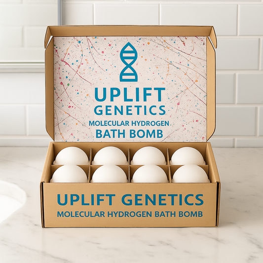 Hydrogen Bath Bomb Subscription (8-Pack, Eucalyptus – Monthly Wellness Soak)